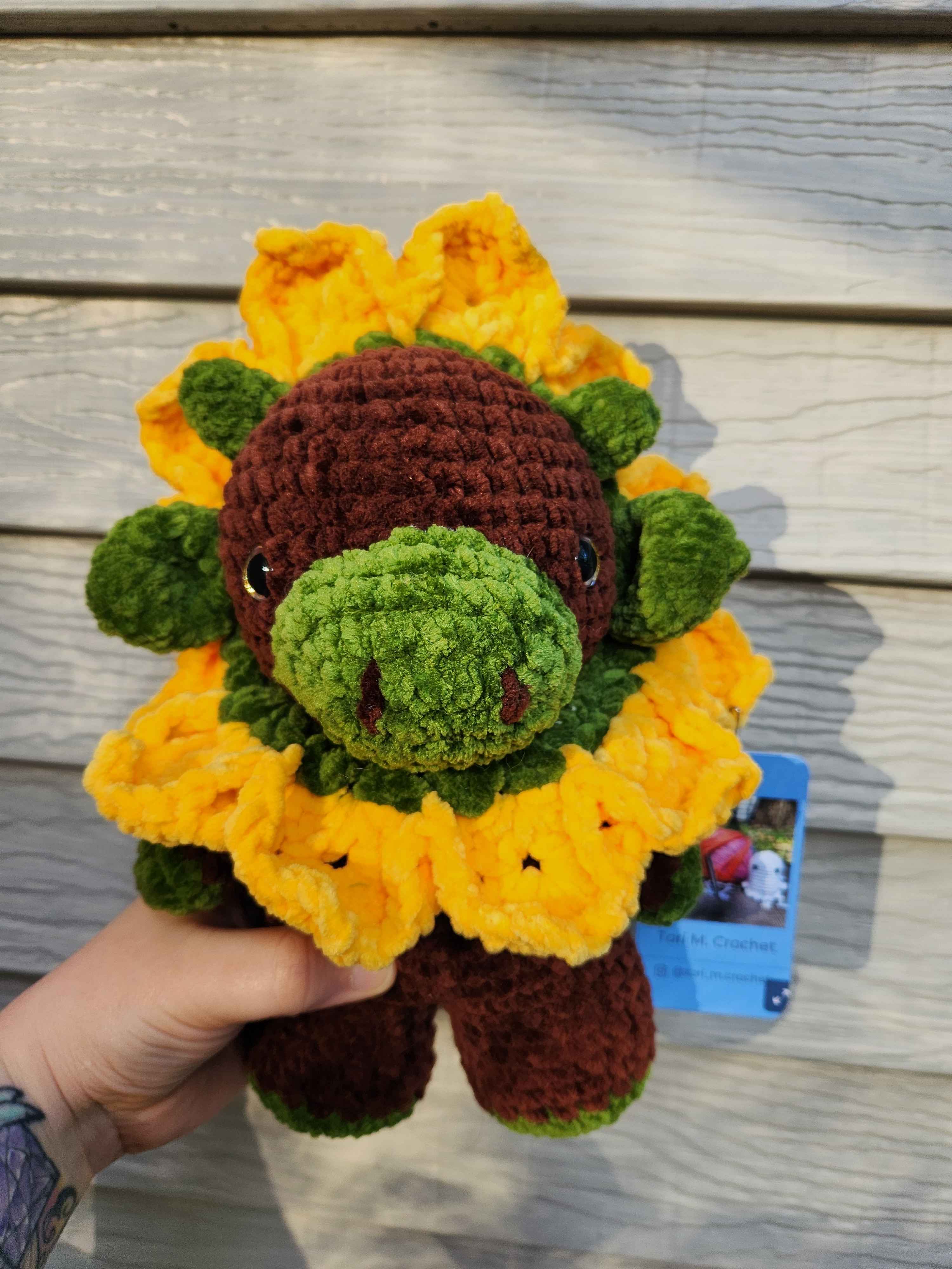 Sunflower Cow Plush