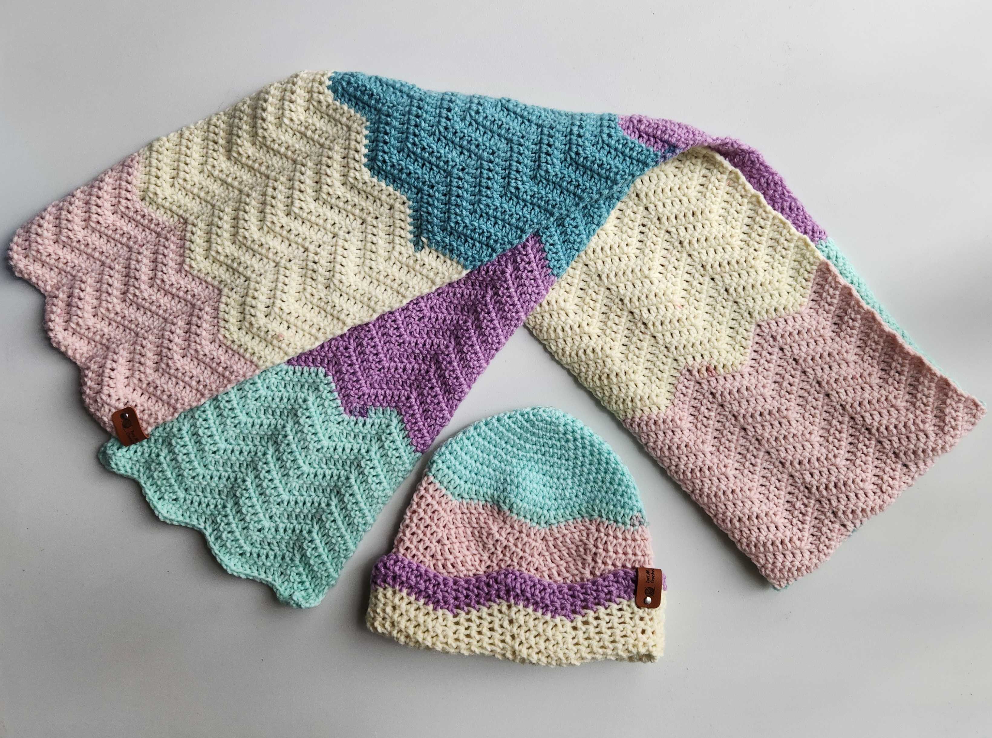 Beanie and Scarf Matching Set