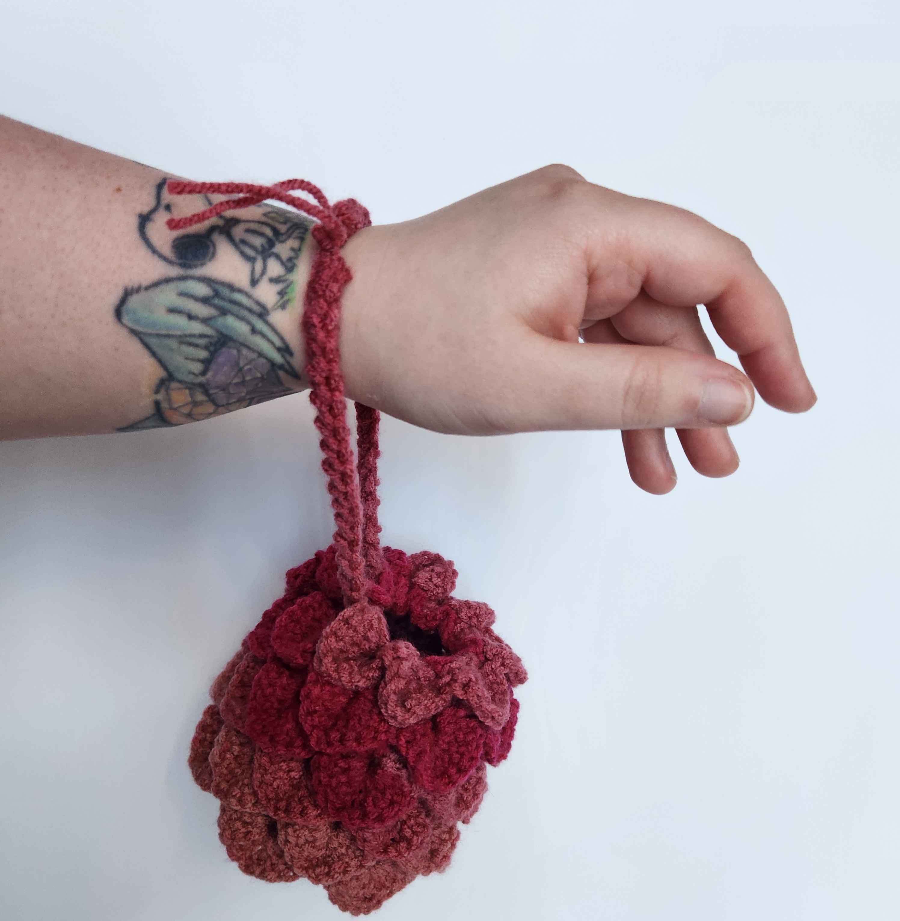 Dragon Scale Wrist Bag