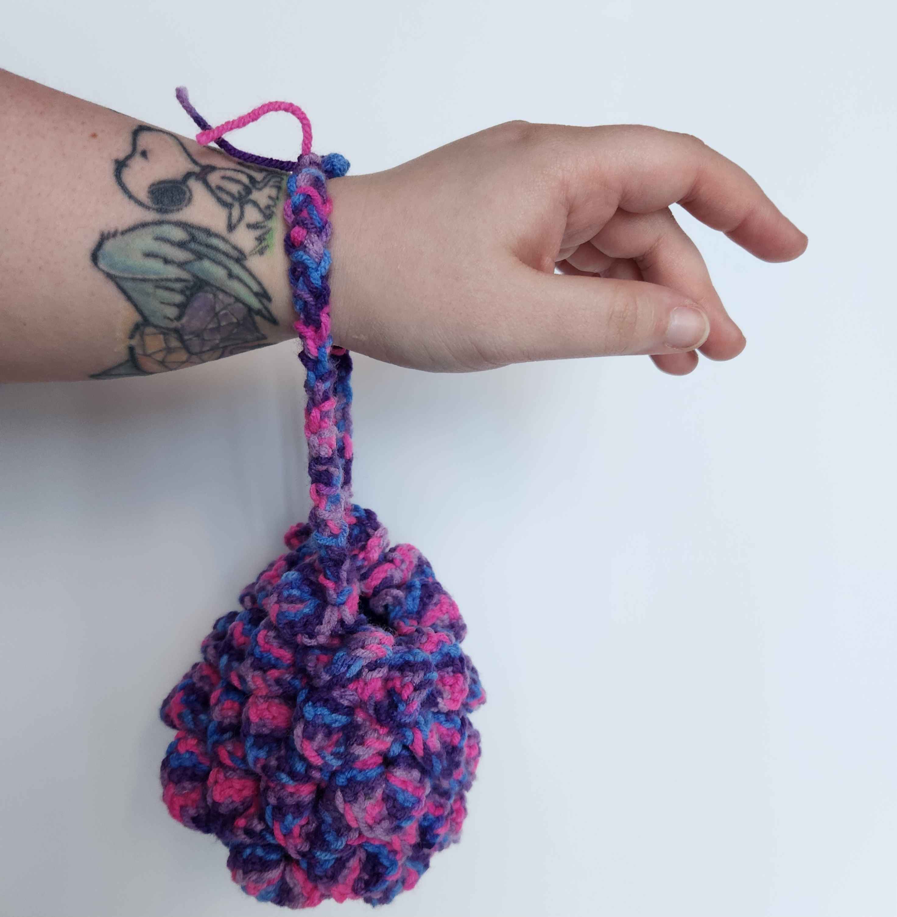 Dragon Scale Wrist Bag