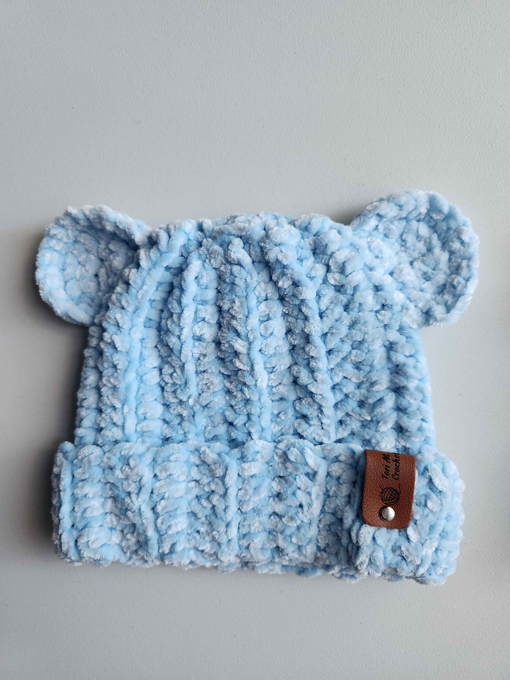 0-3 Months Bear Ears Beanie