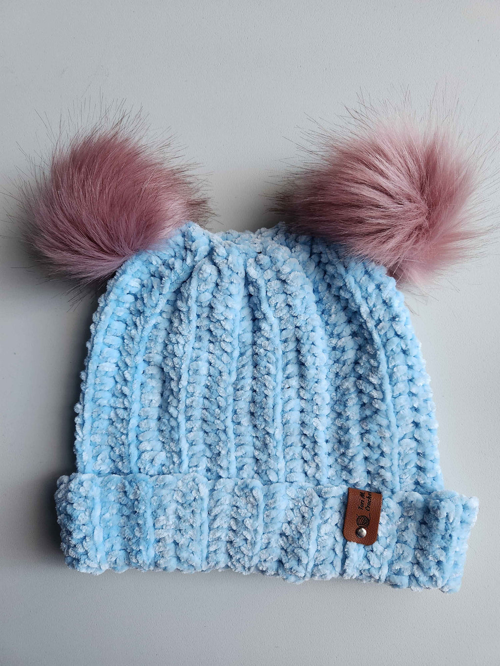 1-3 Years Beanie with Poms