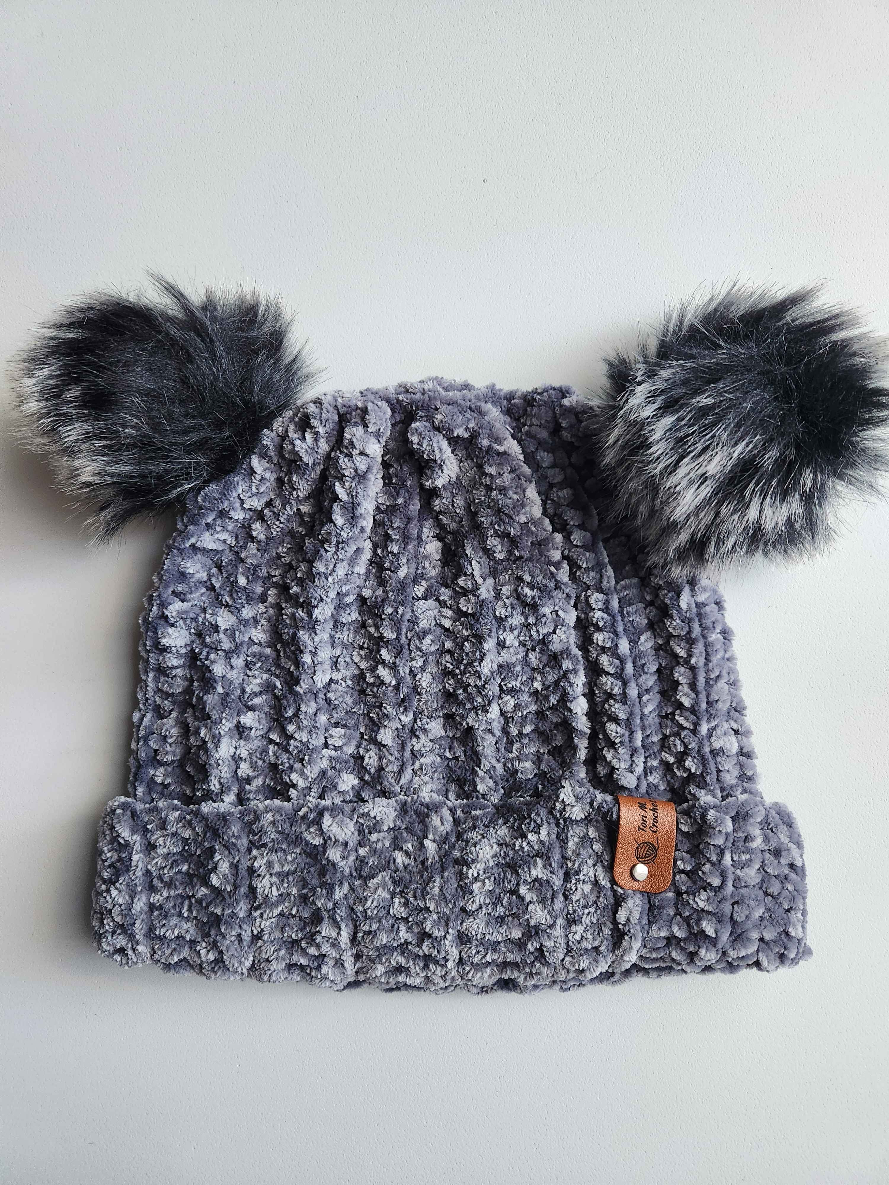 1-3 Years Beanie with Poms