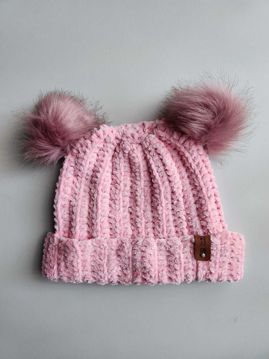 4 Years-Adult Small Beanie with Poms